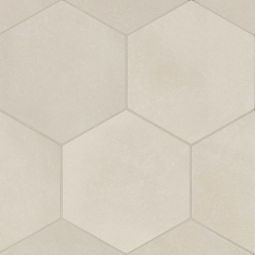 Bedrosians Makoto - Tatami Beige 10" x 10" Hex Floor & Wall Tile