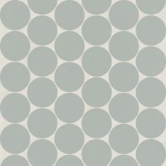 Bedrosians Marin - Aloe Green 2" Penny Round Matte Porcelain Mosaic