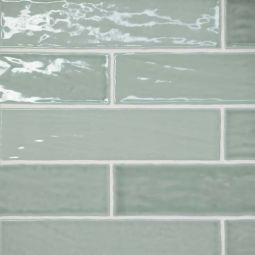Bedrosians Marin - Aloe Green 2.5" x 10" Ceramic Wall Tile