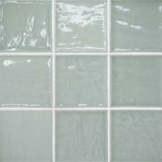 Bedrosians Marin - Aloe Green 4" x 4" Ceramic Wall Tile