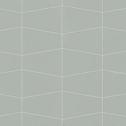 Bedrosians Marin - Aloe Green Trapezoid Matte Porcelain Mosaic