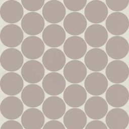 Bedrosians Marin - Coastal Cliff 2" Penny Round Matte Porcelain Mosaic