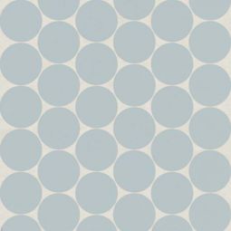 Bedrosians Marin - Misty Blue 2" Penny Round Matte Porcelain Mosaic