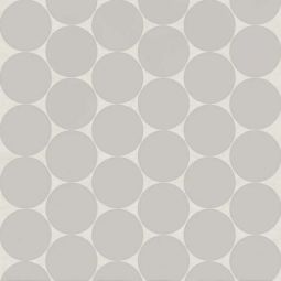 Bedrosians Marin - Pebble Gray 2" Penny Round Matte Porcelain Mosaic