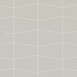 Bedrosians Marin - Pebble Gray Trapezoid Matte Porcelain Mosaic