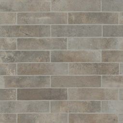 Bedrosians Montana - Silverbow 2.25" x 10" Matte Brick-Look Porcelain Field Tile