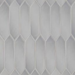 Bedrosians Reine - Grey Matte 3" x 12" Picket Wall Tile
