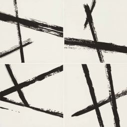 Bedrosians Rothko - Brush Stroke 9" x 9" Matte Ceramic Field Tile