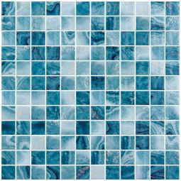 Zio Del Spa - Barrier Reef Recycled Glass Mosaic