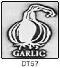 Solid Pewter Dots DT67 - 2" Garlic