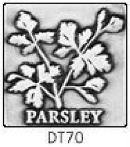 Solid Pewter Dots DT70 - 2" Parsley