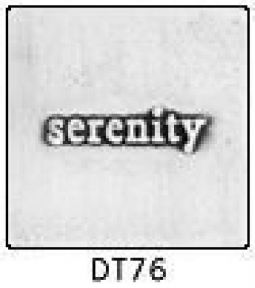 Solid Pewter Dots DT76 - 2" Serenity