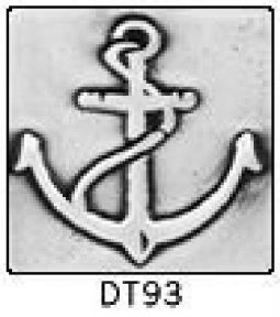 Solid Pewter Dots DT93 - 2" Anchor