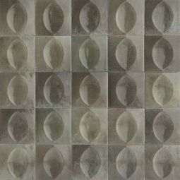 Tesoro Gleeze - Grigio 3d Egg Deco Glossy Tile