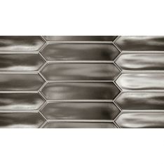 Tesoro Lanse - Silver 2" x 10" Picket Wall Tile