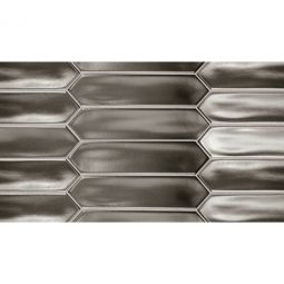 Tesoro Lanse - Silver 2" x 10" Picket Wall Tile