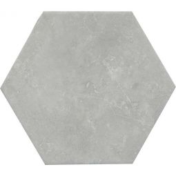 Emser Sterlina II - Gray 8" x 10" Porcelain Hexagon Tile