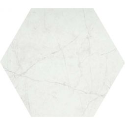 Emser Sterlina II - White 8" x 10" Porcelain Hexagon Tile