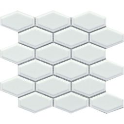 Emser Reward - White 4" Hex Mosaic
