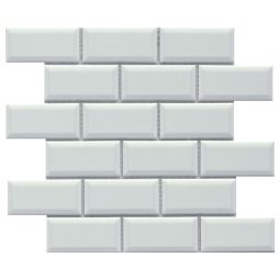 Emser Reward - White 2" x 4" Bevel Mosaic