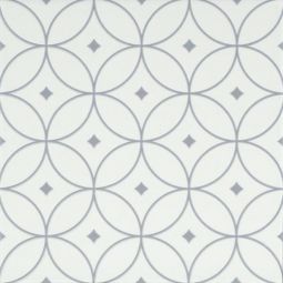 Emser Geometry - Atom Gray 10" x 10" Porcelain Tile