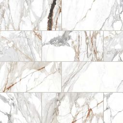 Bedrosians Prati - Calacatta Macchia Vecchia 12" x 24" Honed Porcelain Field Tile