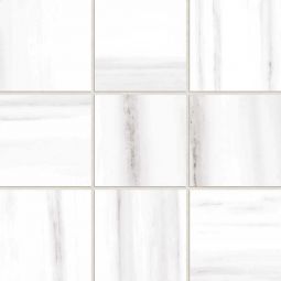 Bedrosians Prati - Dolomite 4" x 4" Honed Porcelain Mosaic