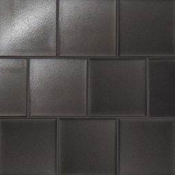 Bedrosians Kaikos - Brown 4" x 4" Matte Glass Field Tile