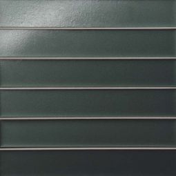 Bedrosians Kaikos - Dark Green 2" x 12" Matte Glass Field Tile