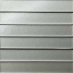 Bedrosians Kaikos - Gray 2" x 12" Matte Glass Field Tile