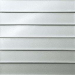 Bedrosians Kaikos - Silver 2" x 12" Matte Glass Field Tile