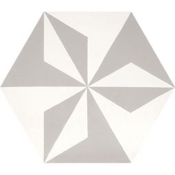 Granada Tile - Brandon 1820 A Cement Hexagon Decos