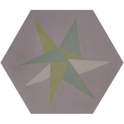 Granada Tile - Free Hex Hawk Cement Hexagon Decos