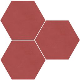Granada Tile - Coral 8" x 9" Hexagon Cement Tile