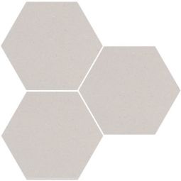 Granada Tile - Fog 8" x 9" Hexagon Cement Tile