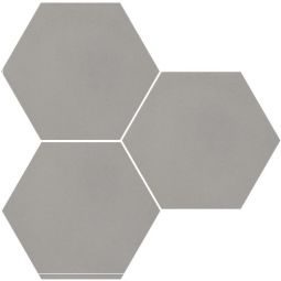 Granada Tile - Grey 8" x 9" Hexagon Cement Tile