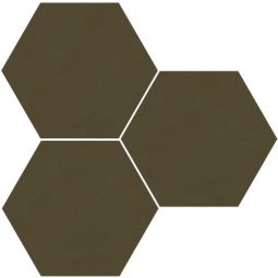 Granada Tile - Olive 8" x 9" Hexagon Cement Tile