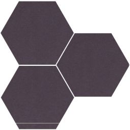 Granada Tile - Purple 8" x 9" Hexagon Cement Tile
