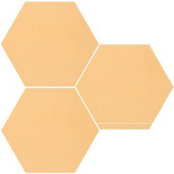Granada Tile - Yellow 8" x 9" Hexagon Cement Tile