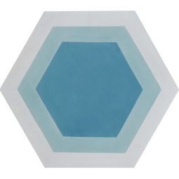 Granada Tile - Minsk 1800 A Cement Hexagon Decos