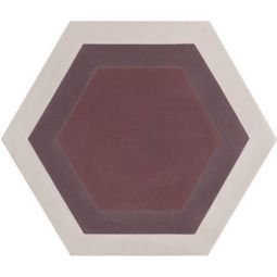 Granada Tile - Minsk 1800 B Cement Hexagon Decos