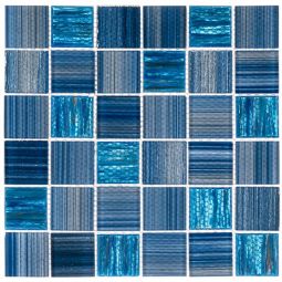Zio Inkline - Parkers Point 2" x 2" Glass Mosaic