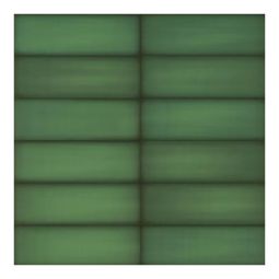 Tesoro Slide - Emerald  4" x 12" Ceramic Wall Tile