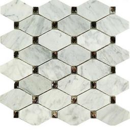 Zio Imperial - Imperial Cloud Glass & Stone Mosaic
