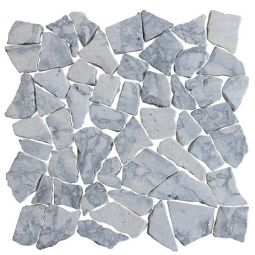 Tesoro Ocean Stones - Fit Swirl Grey Pebble Mosaic