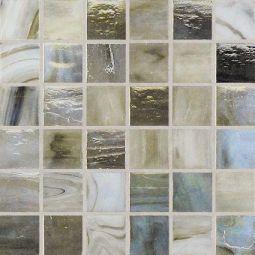 Hirsch Jewelstone - Neon Apatite 1" x 1" Glass Mosaic