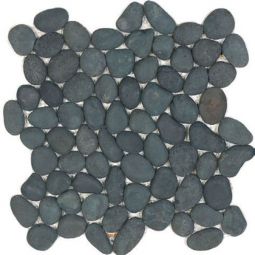 Tesoro Ocean Stones - Black Pebble Mosaic