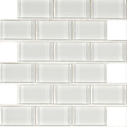 Tesoro Pure - White Staggered 2" x 4" Mosaic