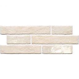 Tesoro Dany - Vaniglia Interlocking Brick Porcelain Tile