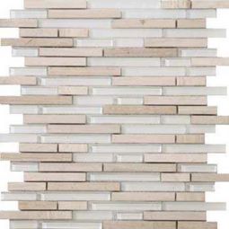 Emser Lucente - Andrea Linear Stone & Glass Mosaic Blend